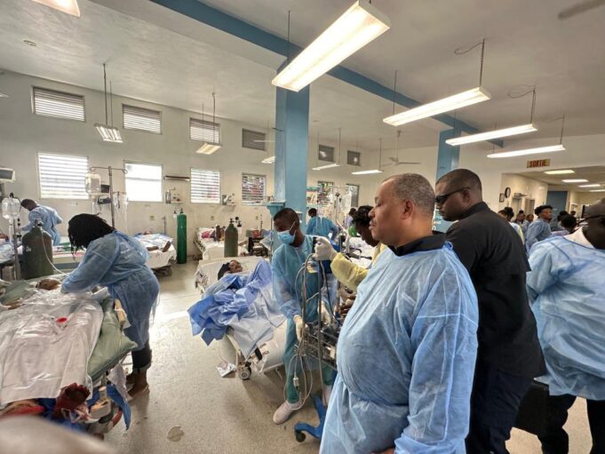 Conille Mande solidarite pou viktim eksplozyon kamyon gaz nan Miragwàn »