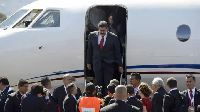 Etazini sezi avyon Prezidan Nicolas Maduro