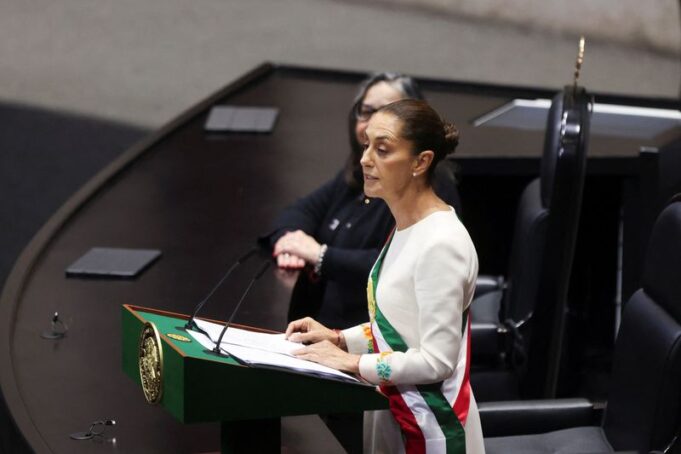 Meksik : Premye fanm prezidan, Claudia Sheinbaum prete sèman jodi a