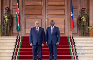Conille chita pale ak prezidan Ruto nan peyi Kenya