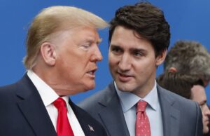 Trump di li pral mete 25% taks sou pwodwi k ap soti Kanada ak Meksik