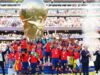 Espay ranpòte Mondyal la, li bat Ajantin epi li fini tounwa 2026 la nan yon gwo espektak