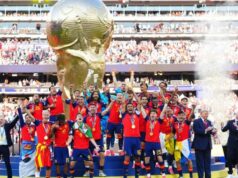Espay ranpòte Mondyal la, li bat Ajantin epi li fini tounwa 2026 la nan yon gwo espektak