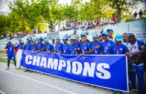 Tounwa U-19-Ayiti U17 ranpòte tit chanpyon